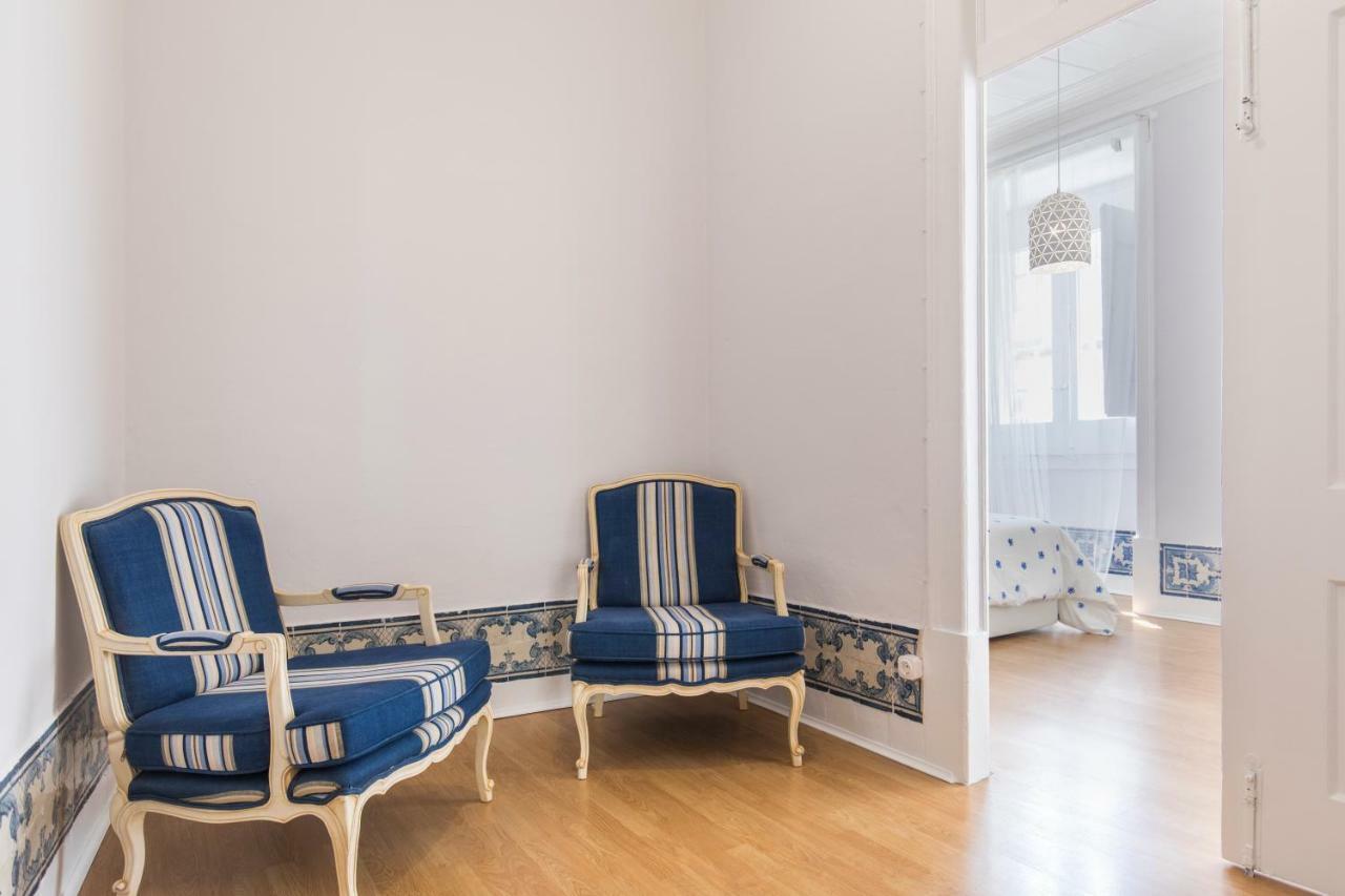Blue Tiles In City Center Lisbon Luaran gambar
